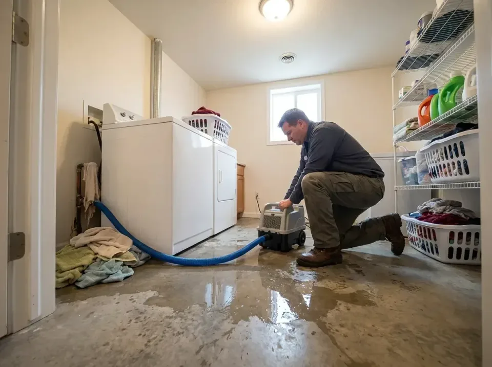 Technician — Water Damage Restoration — Technician, Water Extraction Machine, Washing Machine, Water Damage Restoration, Eme…