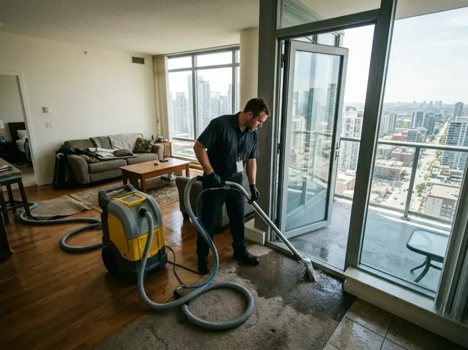 Water Extraction Machine — Water Damage Restoration — Water Extraction Machine, Extraction Wand, Vacuum Hose, Water Damage R…